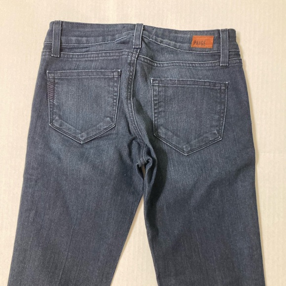 PAIGE | Women’s Denim Dark Wash Bootcut Jeans - Picture 6 of 13